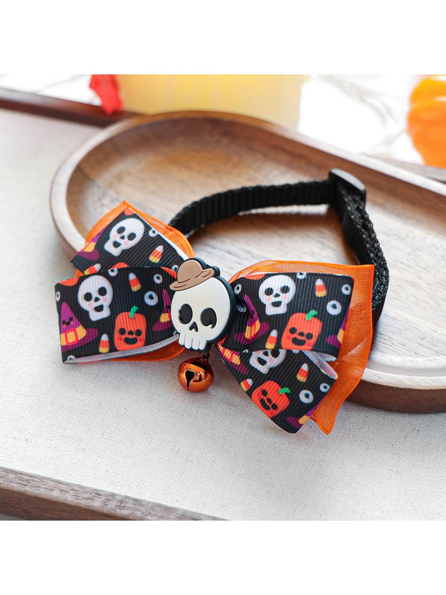 VARLYTĖ ŠUNIUKUI HALLOWEEN SU SKAMBALIUKU "kaukolė"