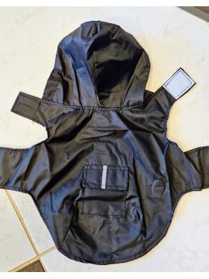 LIETPALTIS ŠUNIUKUI SU ATŠVAITAIS (Juodas)