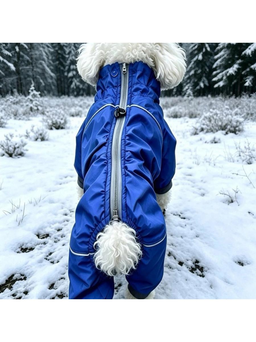 KOMBINEZONAS ŠUNIUKUI, RUDENINIS, DENGIANTIS PILVĄ (TINKA PATINAMS)