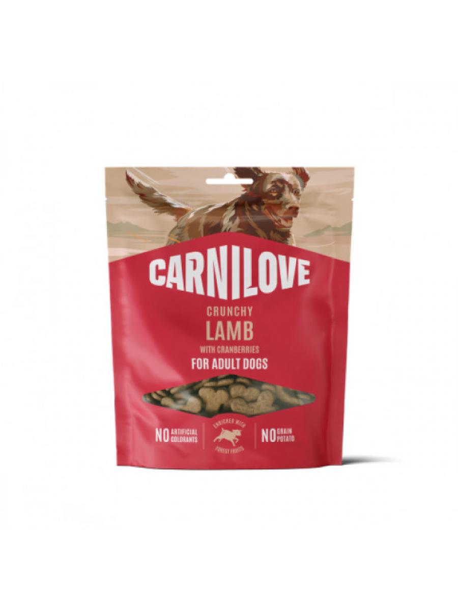 Carni love begrūdžiai skanėstai šunims Lamb with Cranberries 200g