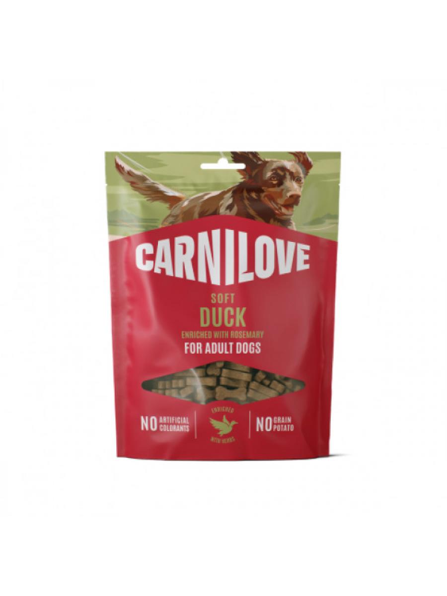 Carni love begrūdžiai skanėstai šunims Duck with Rosemary 200g