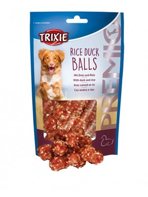 Trixie Premio Rice Duck Balls skanėstai šunims su antiena, 80 g