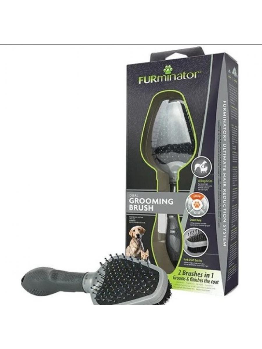 Furminator dvipusis šepetys šunims ir katėms