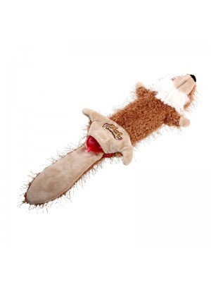 GiGwi Medium Squireel Skin pliušinis tvirtas šuns žaislas