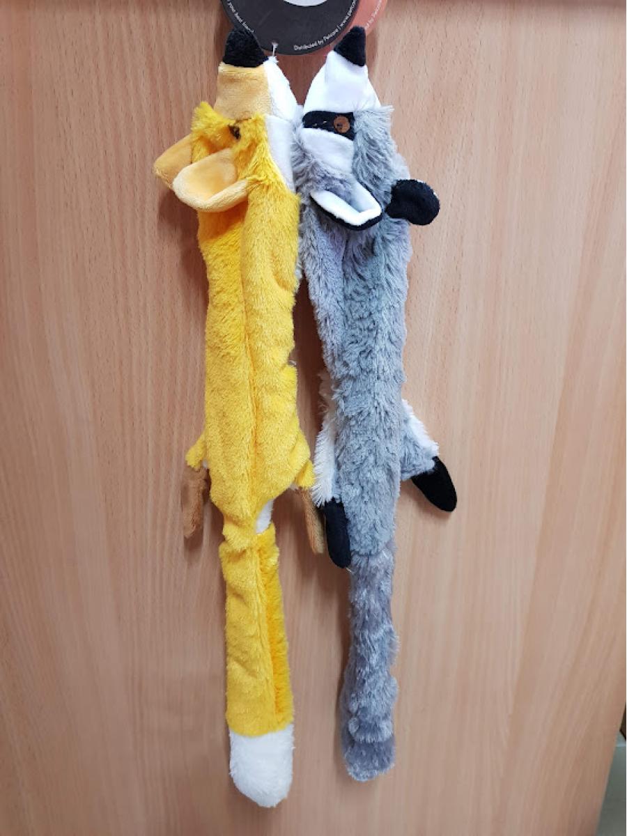 ŽAISLAS ŠUNIMS PLIUŠINIS,  ILGAS 55CM