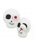 Halloween pliušinė kaukolė 19cm