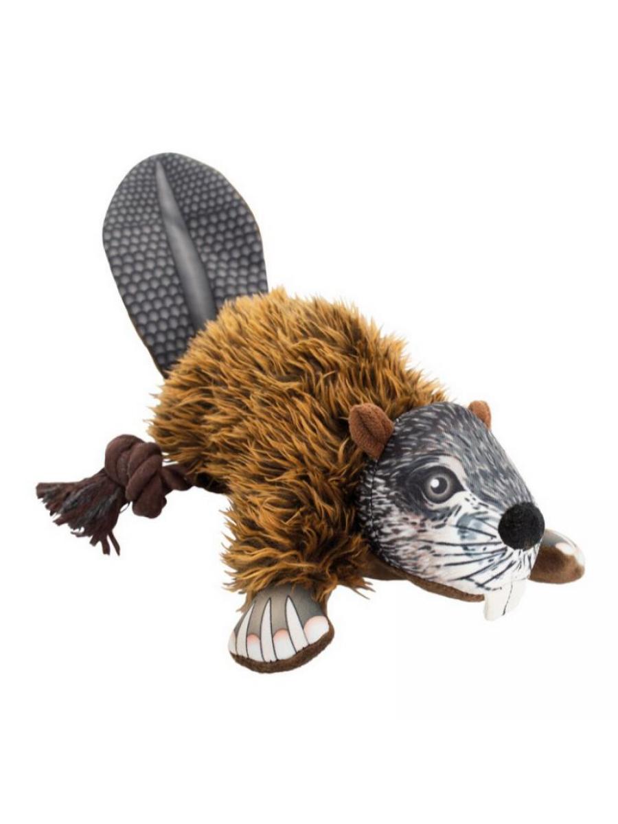 ŽAISLAS ŠUNIMS PLIUŠINIS "BEBRAS" 39CM