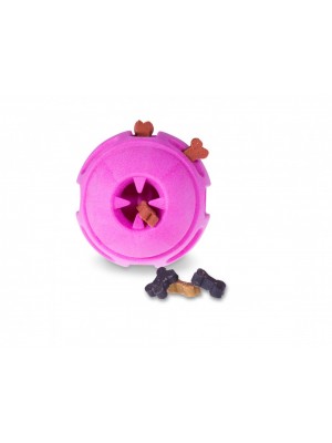 VDG TPR Red Frutti Ball skanėstų kamuolys didesniam šuniui 8cm