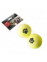 Žaislas didesniam šuniui- teniso kamuoliukai 8cm, 2 vnt.